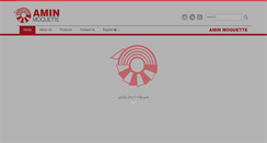 Desktop Screenshot of aminmoquette.com